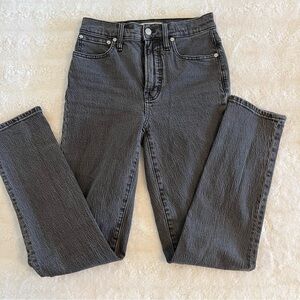 Madewell Skinny Vintage Jeans Gray Women’s 24 Long